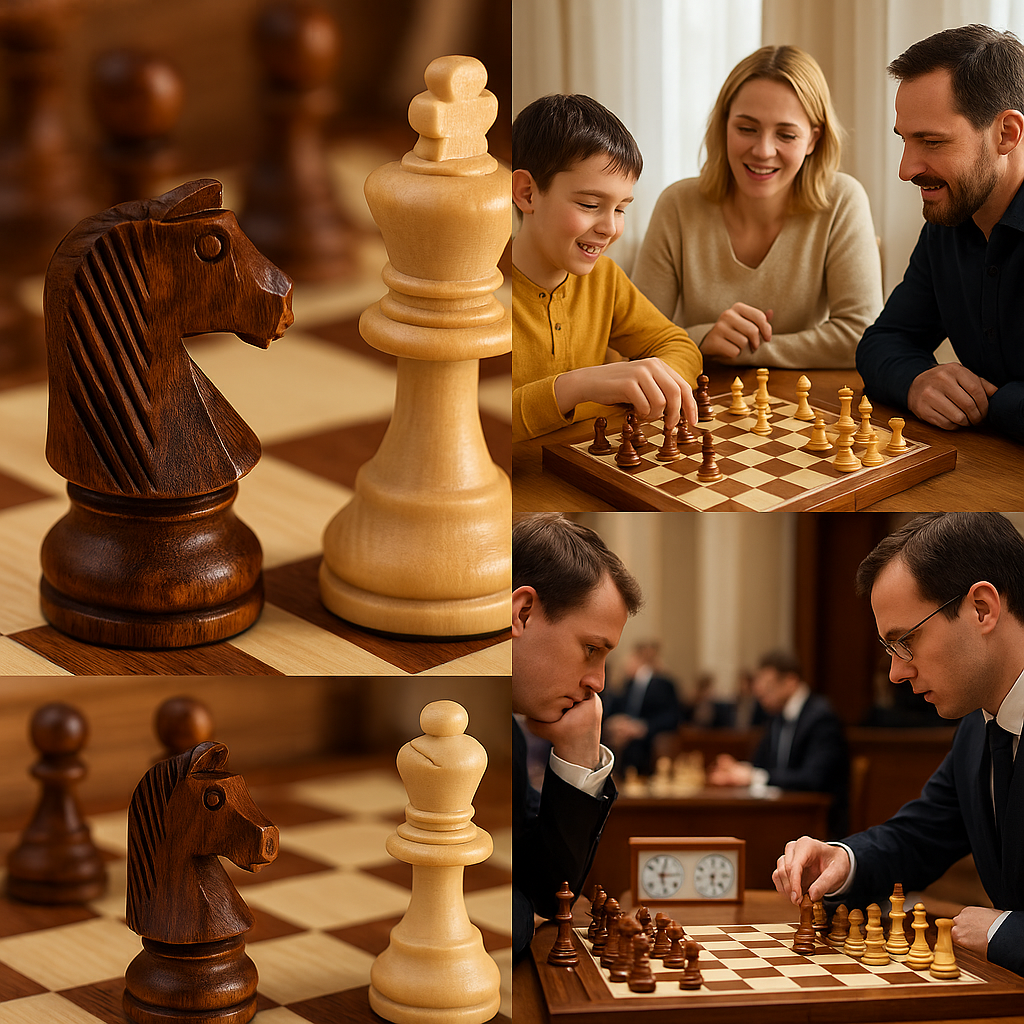 Klasická šachová hra – Remeselnícka starostlivosť a výnimočná estetika
