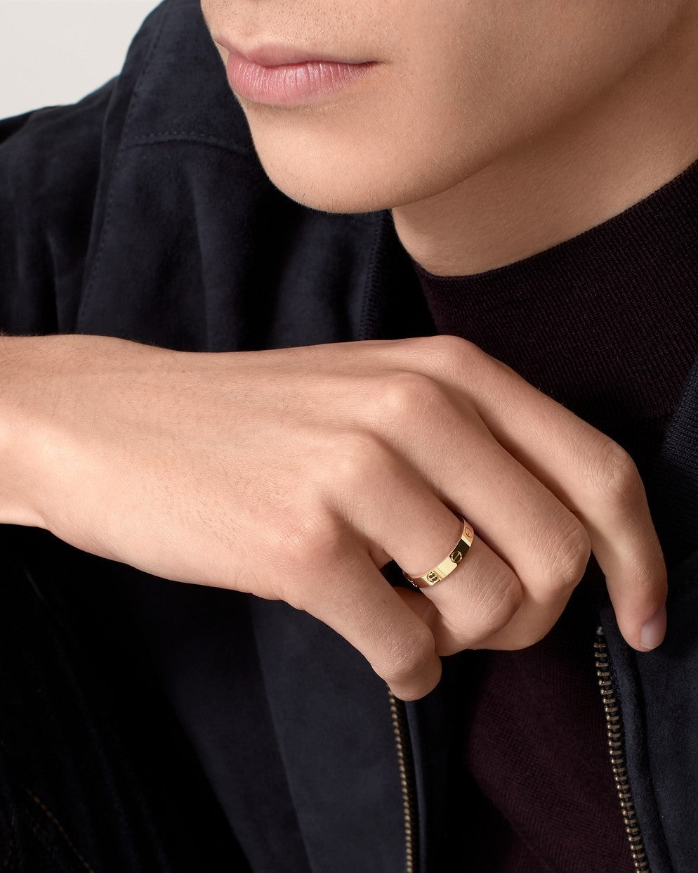 Unisex verstellbarer Ring – minimalistische Eleganz und maßgeschneiderter Komfort