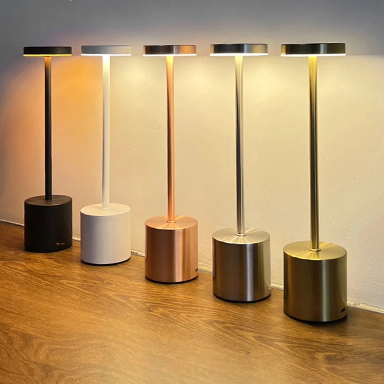 Lampe De Table LED Tactile Rechargeable – Éclairage Pratique Et Moderne