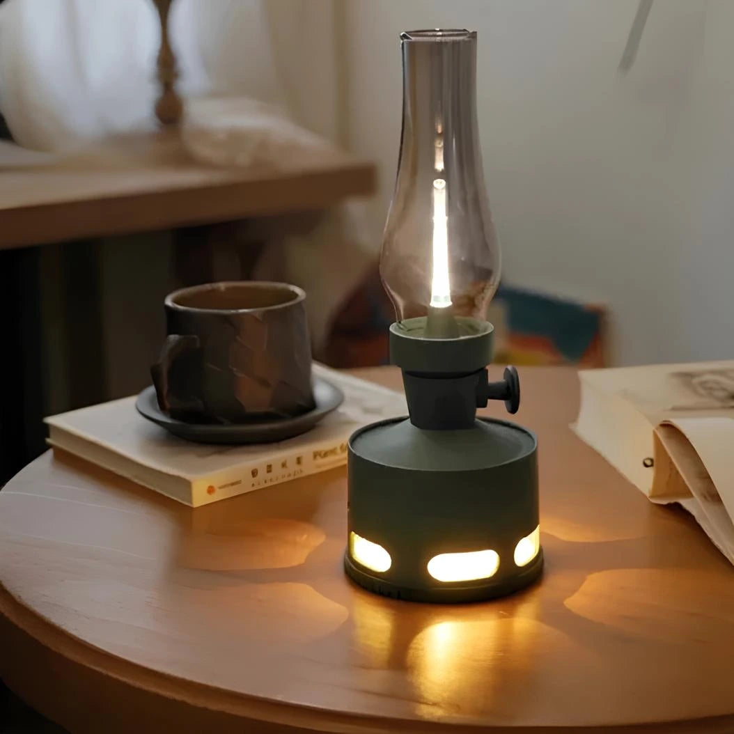 Lanterne LED Style Rétro – Éclairage Décoratif Élégant