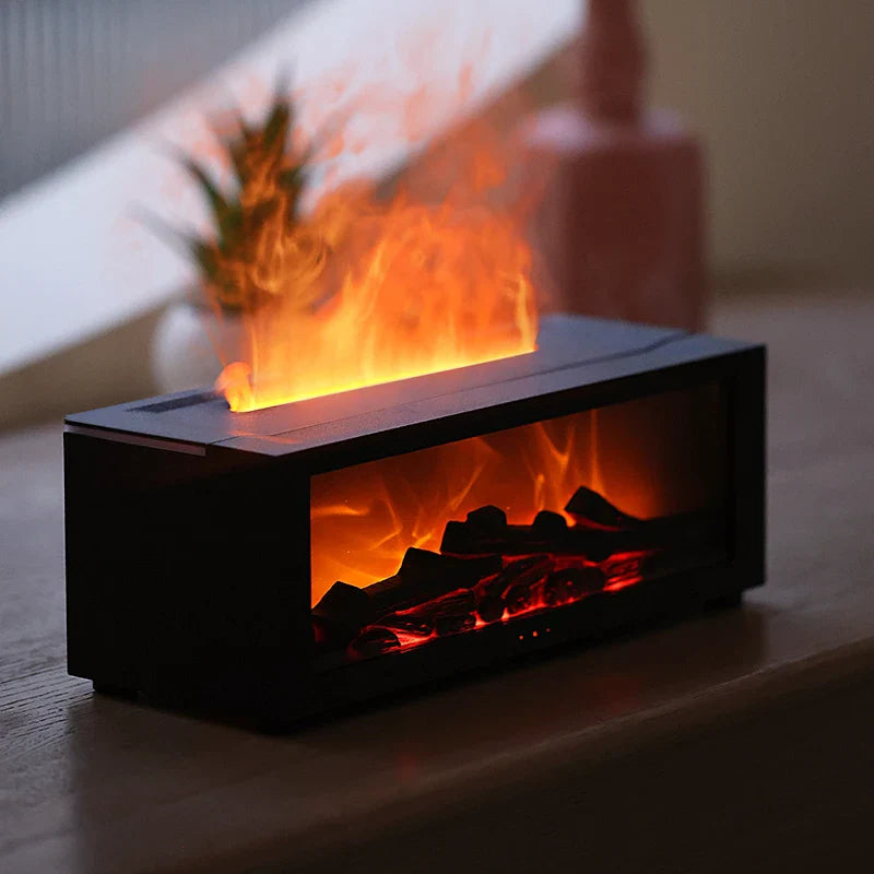 Difuzér vůní Efekt plamene – Teplá a uvolňující atmosféra