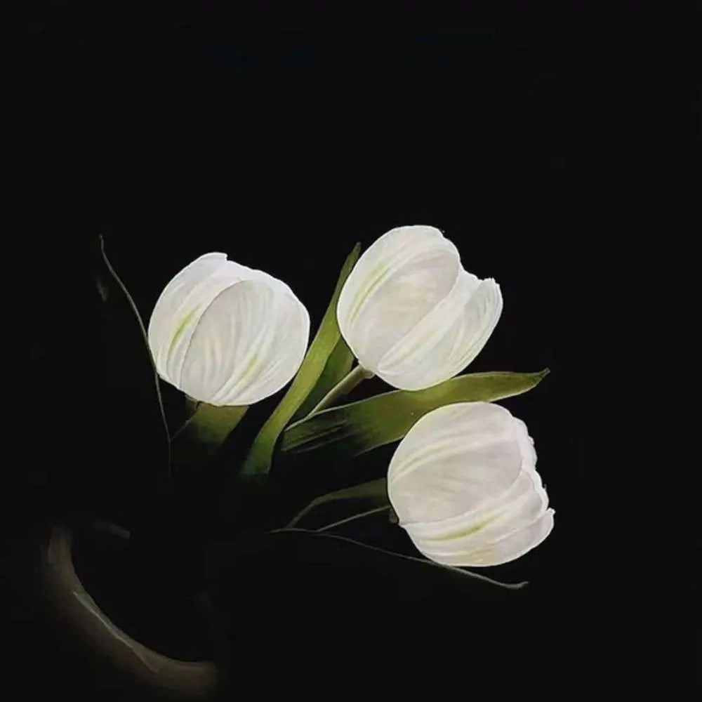 装飾用ランプ チューリップ - 温かく洗練された雰囲気