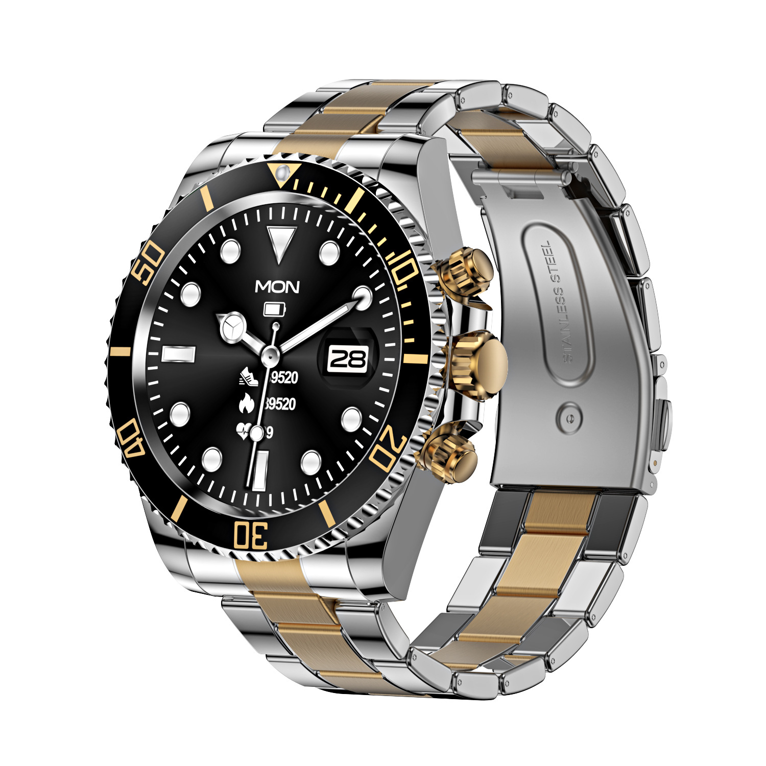 Reloj Conectado Robusto – Resistente a los Golpes y al Agua