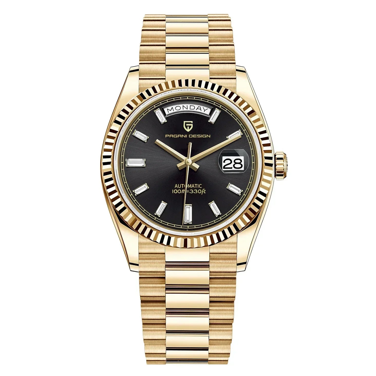 Boris | Elegant Watch – Automatic Movement and Date Display