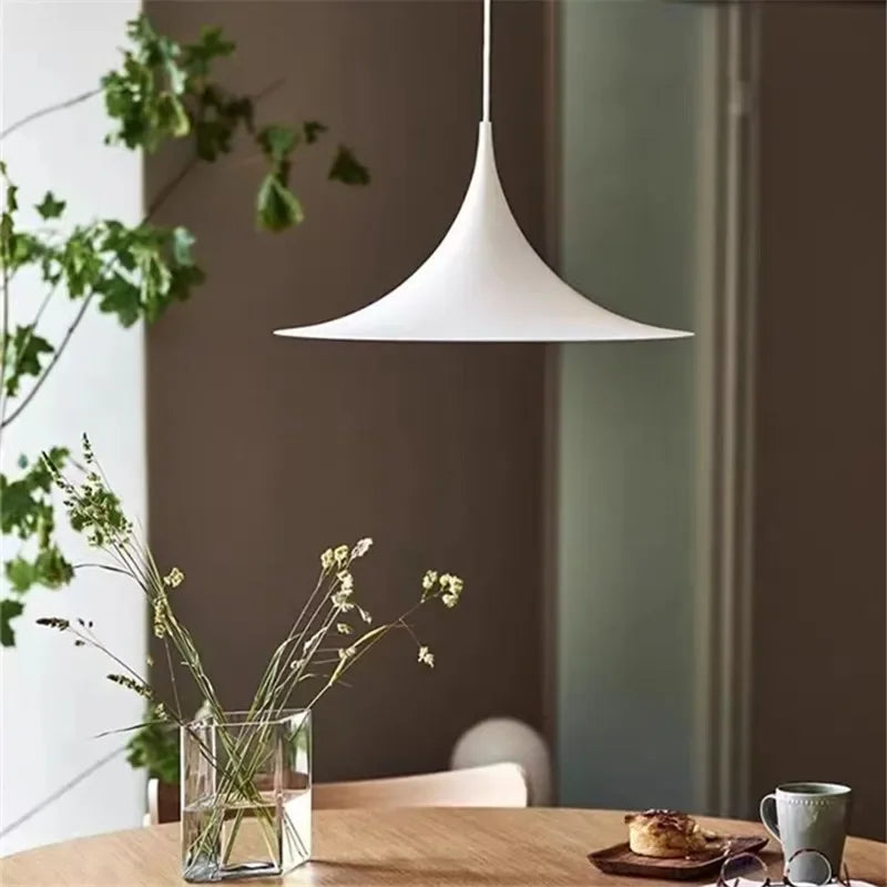 Candeeiro suspenso escandinavo - Elegância moderna e um ambiente suave