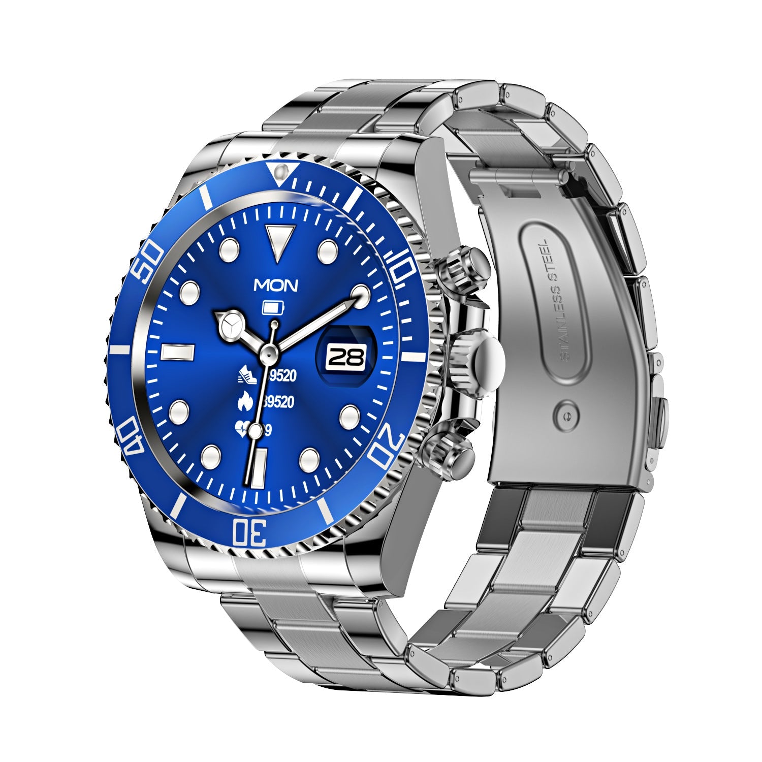 Reloj Conectado Robusto – Resistente a los Golpes y al Agua