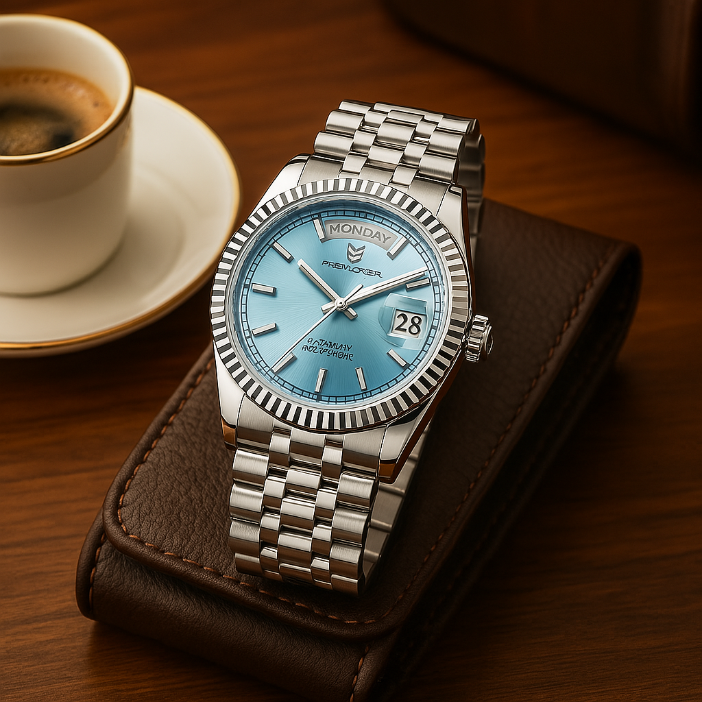 Boris | Elegant Watch – Automatic Movement and Date Display