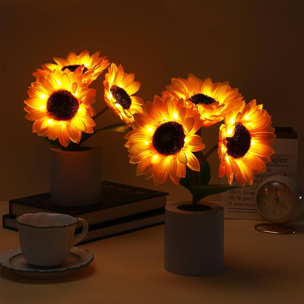 Lampe De Table Led Rechargeable USB – Éclairage Original Et Élégant