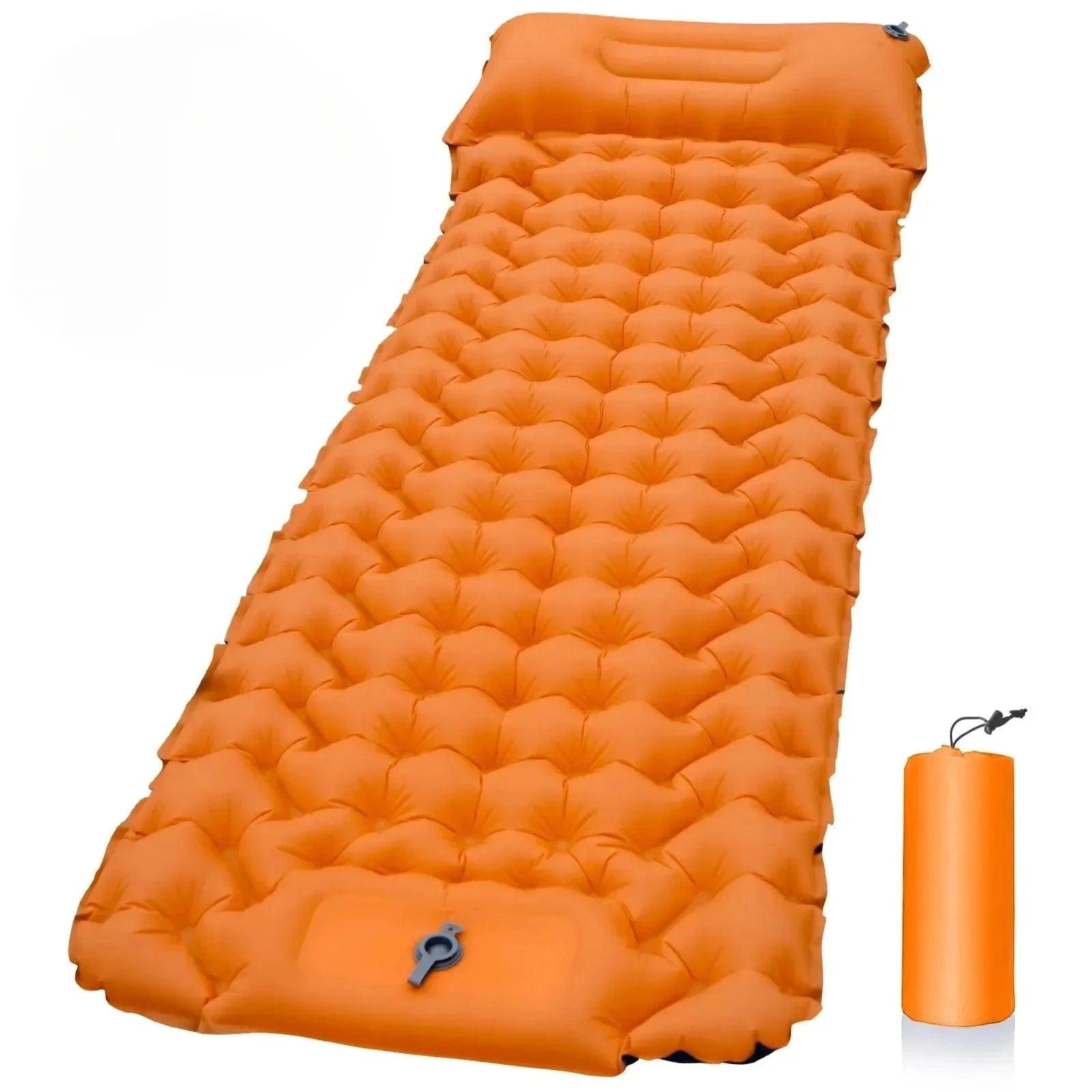 Colchón de Camping Inflable – Con Bomba Integrada y Confort Óptimo