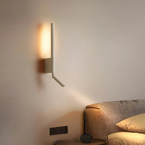 Nástěnné LED svítidlo s čtecí lampou – Praktické a elegantní