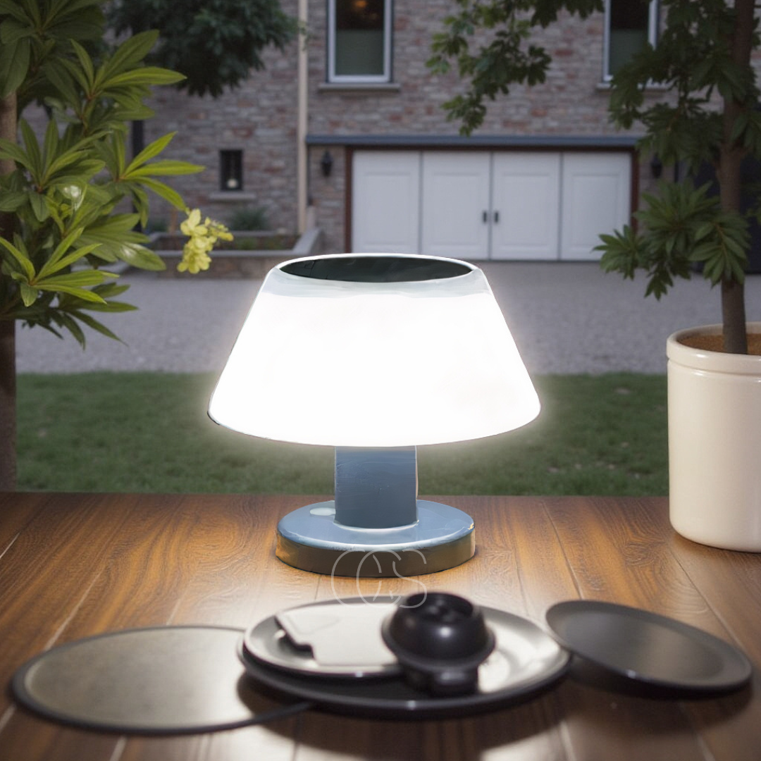 Trådløs Solcellebordlampe – Økologisk og Praktisk