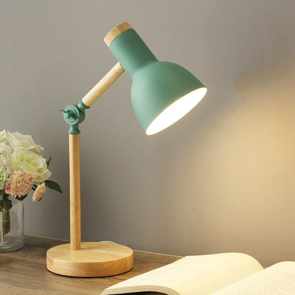 LED Skrivebordslampe – Naturlig Stil Og Nordisk Design