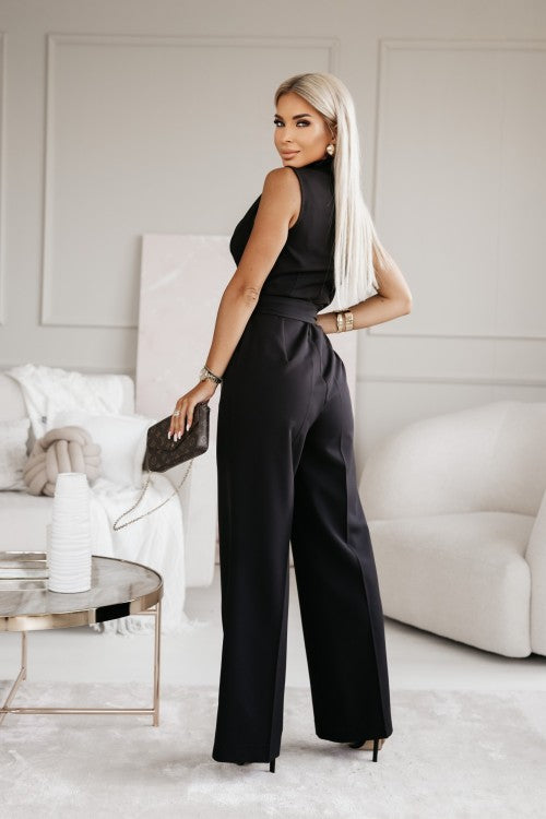 Natacha | Combinazione Elegante – Scollo Incrociato E Vita Sottolineata