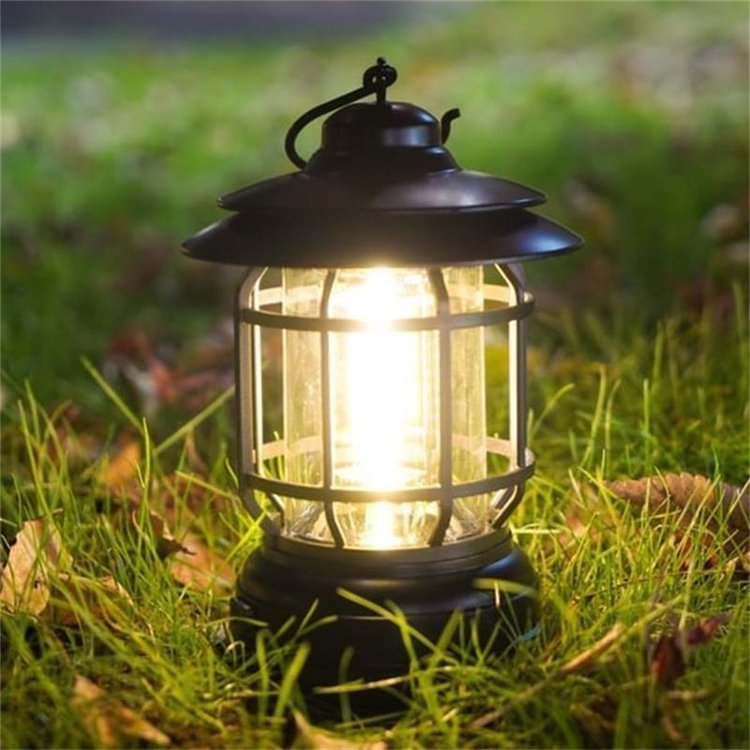 Ρετρό λάμπα κάμπινγκ LED - Vintage στυλ και πρακτικότητα