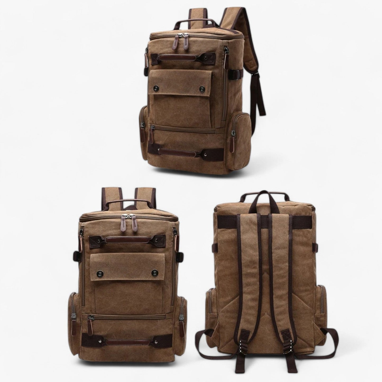 Zaino Vintage Con Scomparto Per Laptop