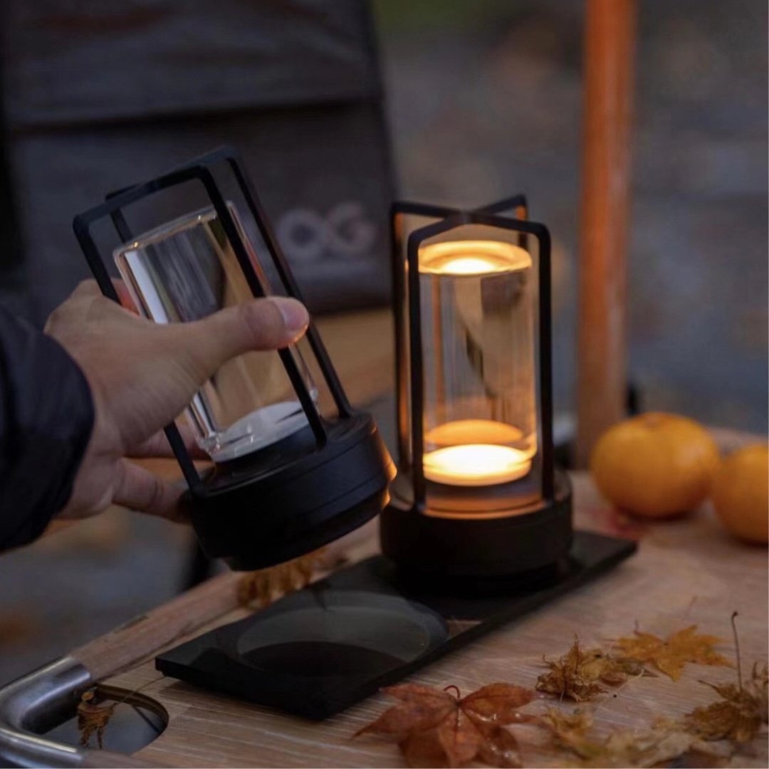Lampe De Table Rechargeable – Lumière Tamisée Et Style Intemporel