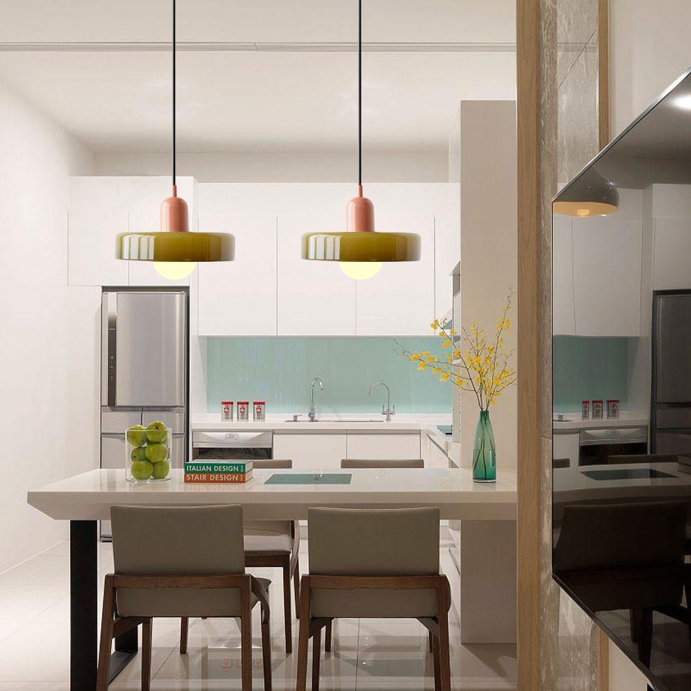 Sospensione In Vetro Colorato – Sublima I Tuoi Spazi Con Stile 