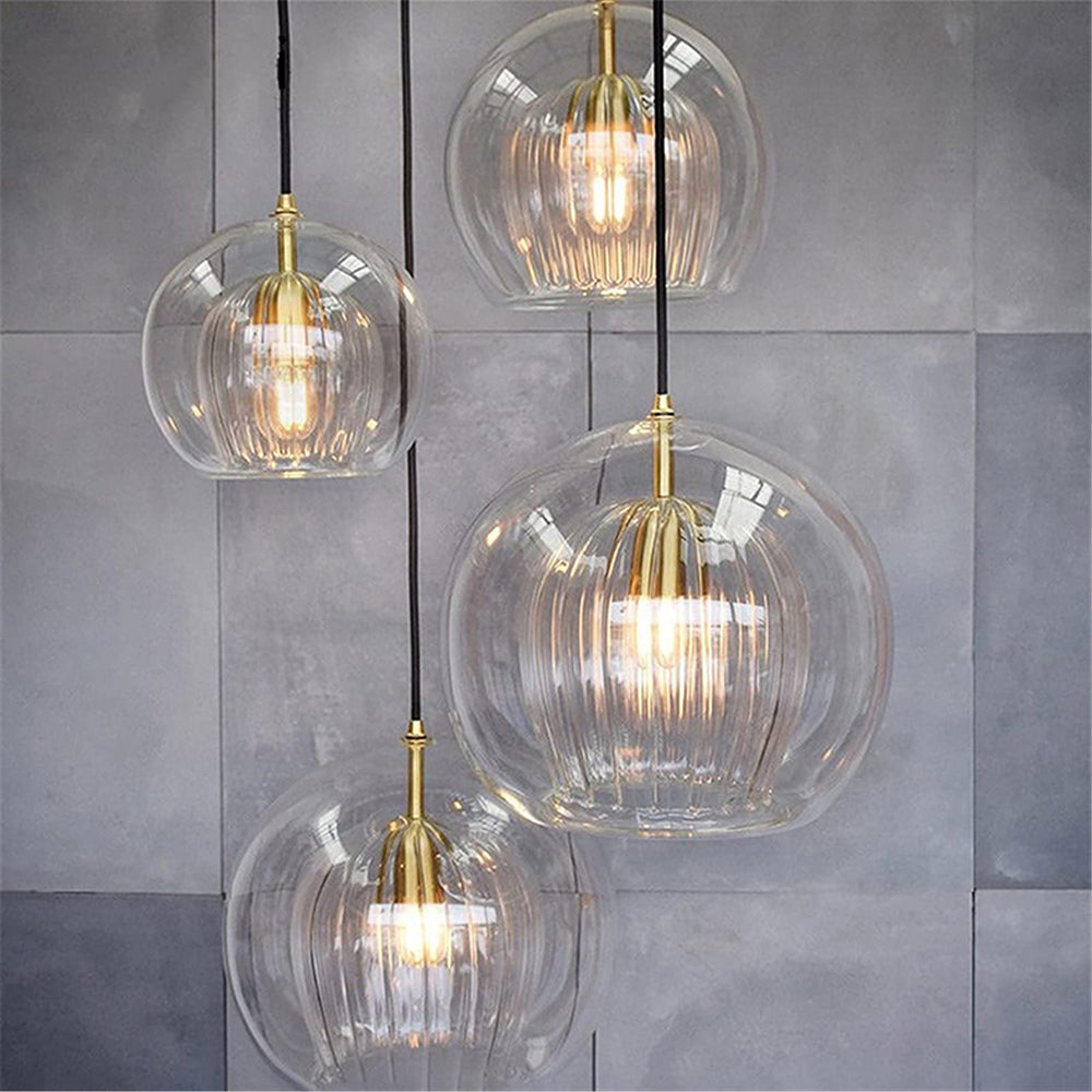 Lampada Sospesa In Vetro Elegante E Calda – Stile E Raffinatezza 
