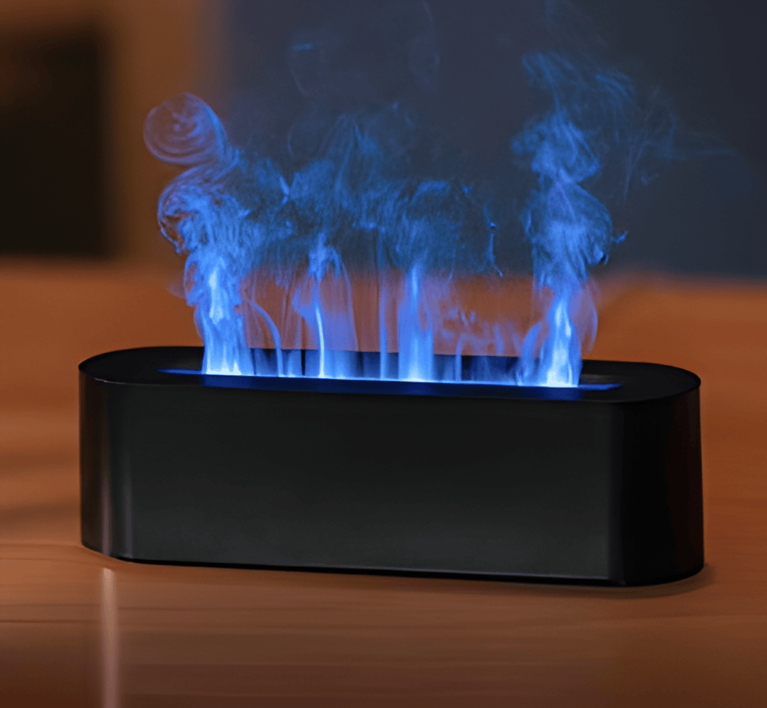 USB aroma difuzér s vícebarevným LED osvětlením - relaxační atmosféra a lehká mlha