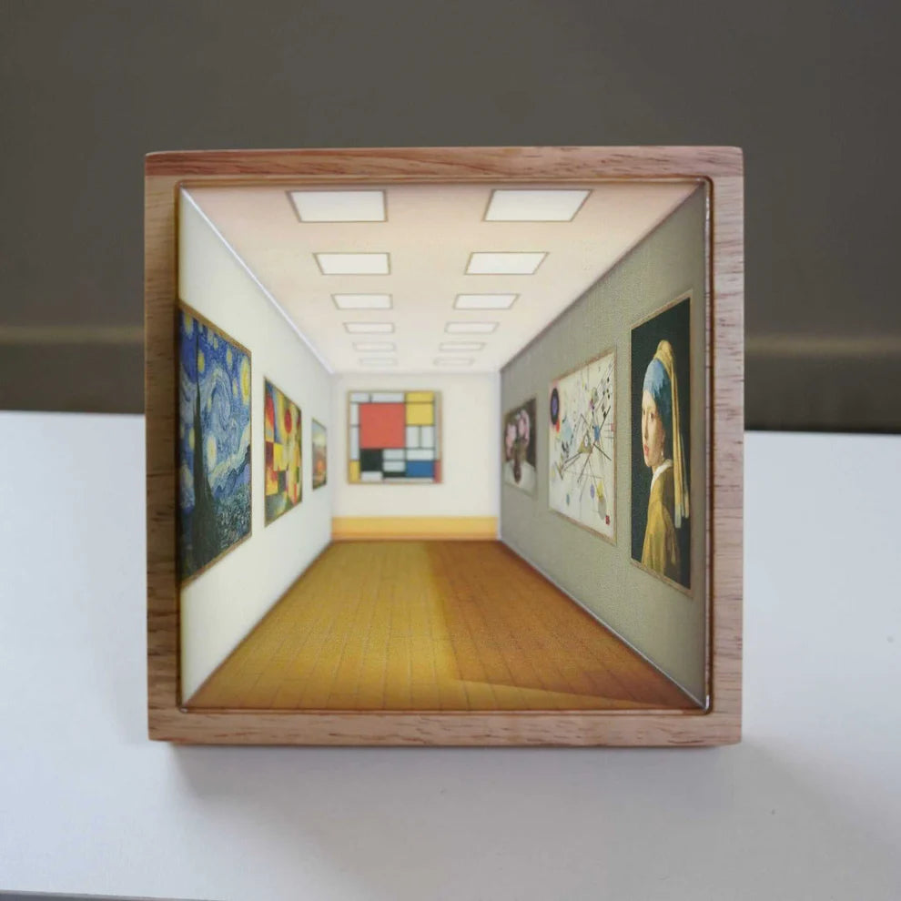 Lámpara de Pared Decorativa – Ilusión Visual 3D 