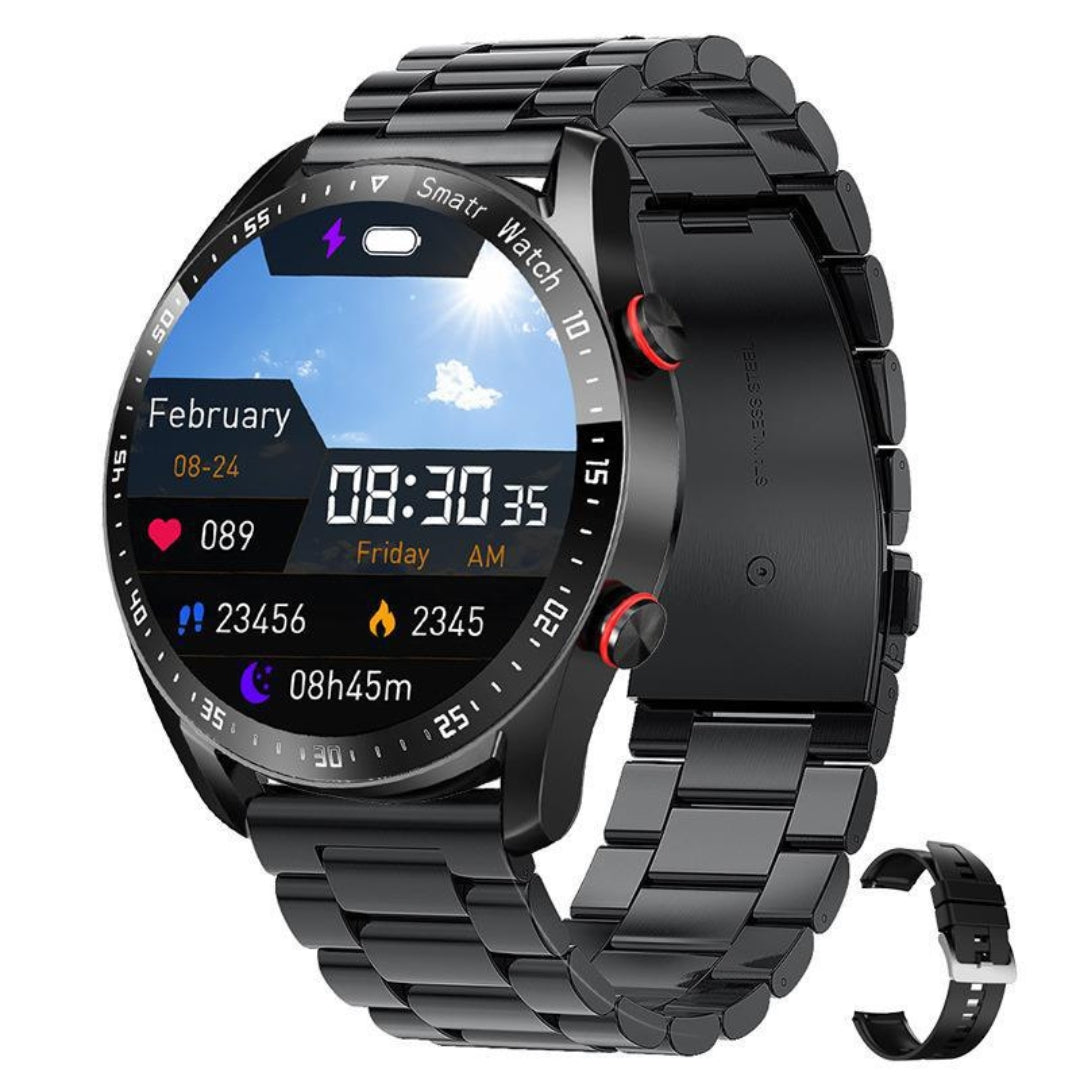 Reloj Conectado Elegante – Estilo Refinado y Funciones Inteligentes 