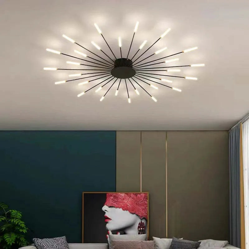 Nowoczesny sufitowy LED – eleganckie oświetlenie i współczesny design 