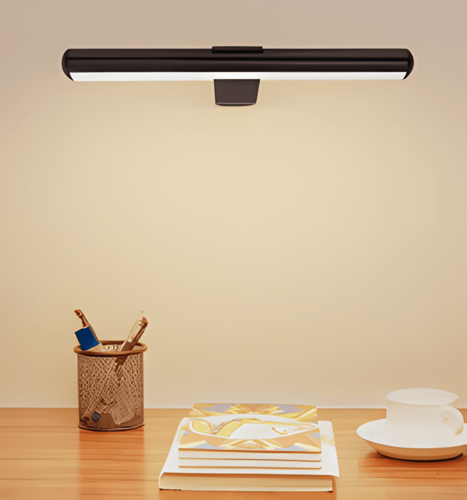 ワイヤレスUSB充電式LEDウォールランプ-フル回転＆便利な充電