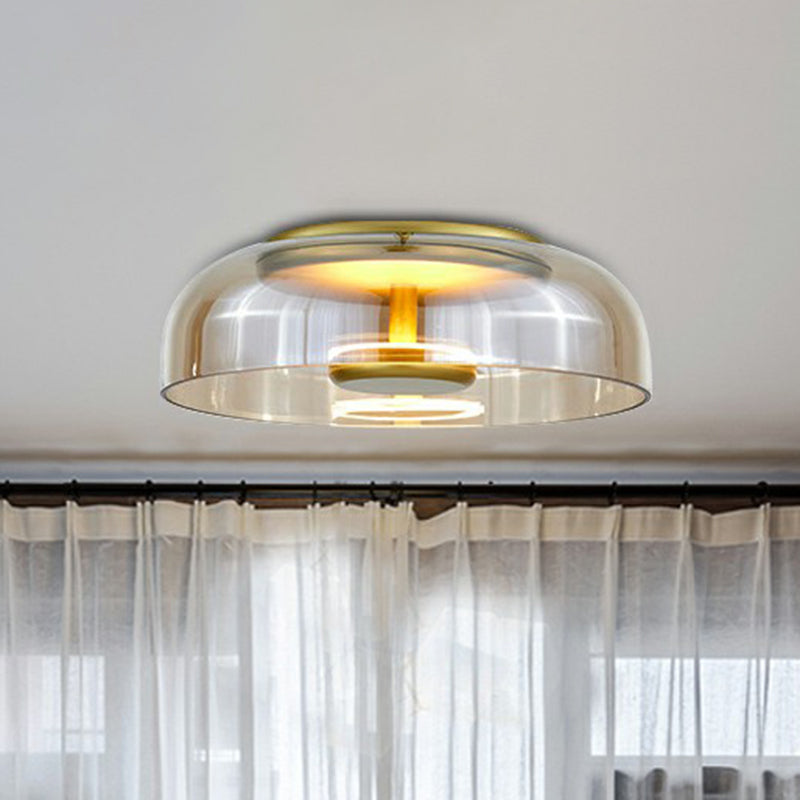 Lampa sufitowa LED ze szkła – eleganckie i nowoczesne oświetlenie 