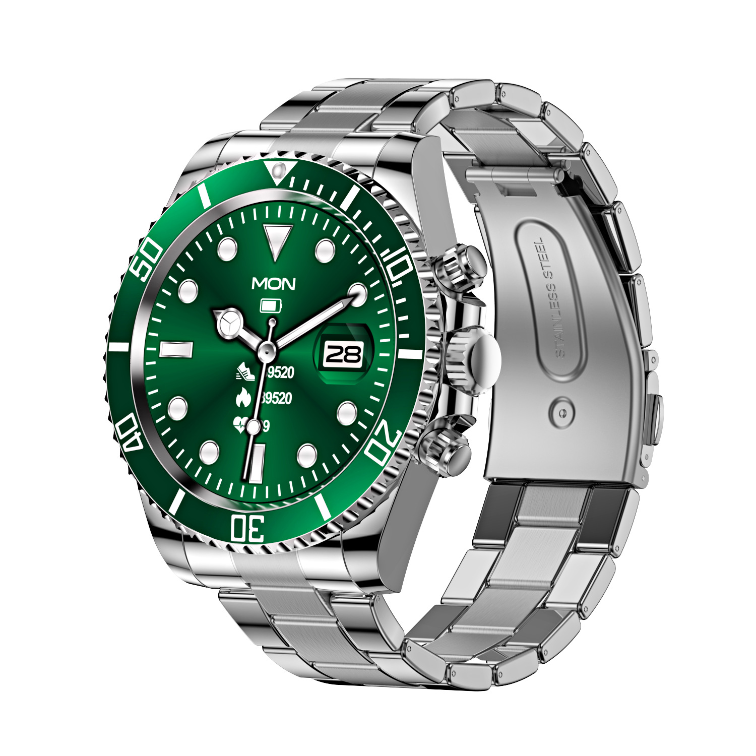 Reloj Conectado Robusto – Resistente a los Golpes y al Agua 