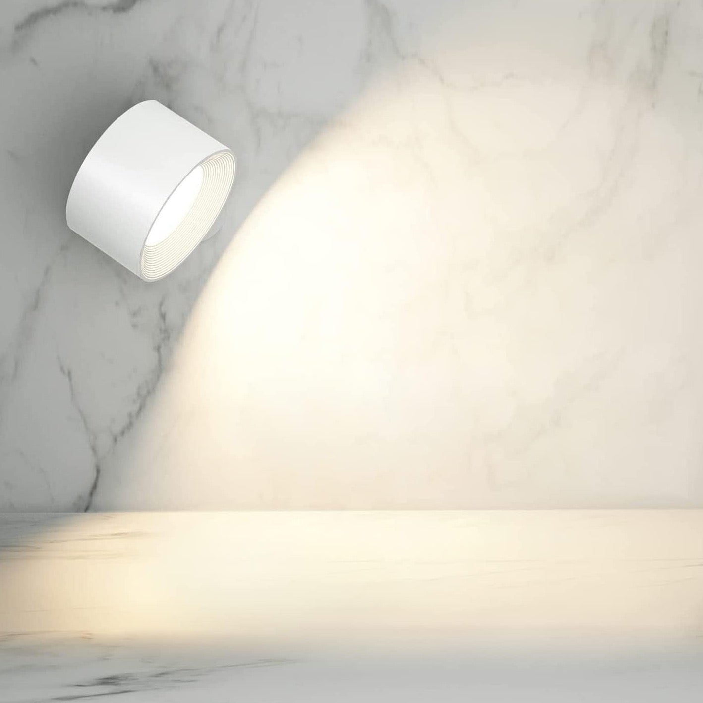 Vegglampe med oppladbart batteri – Lys der du trenger det 