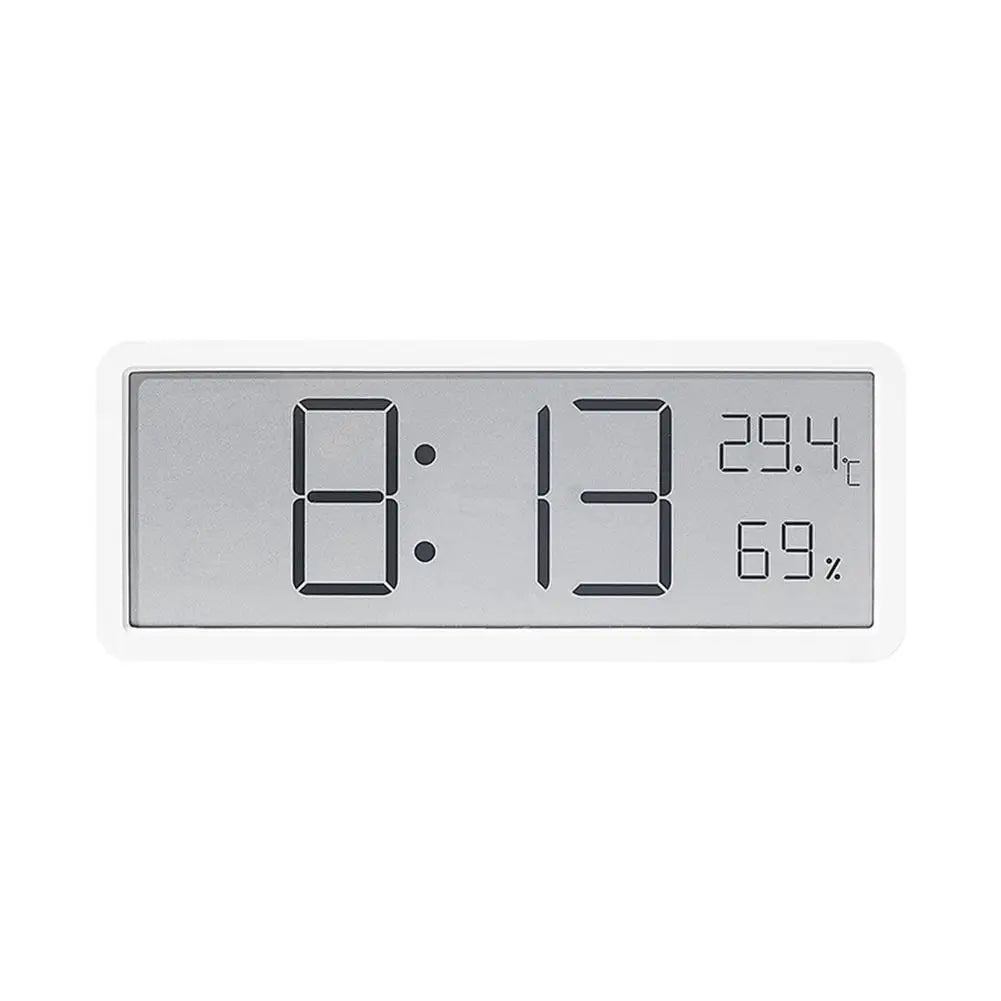 Digital Wall Clock - Time, Temperature & Humidity