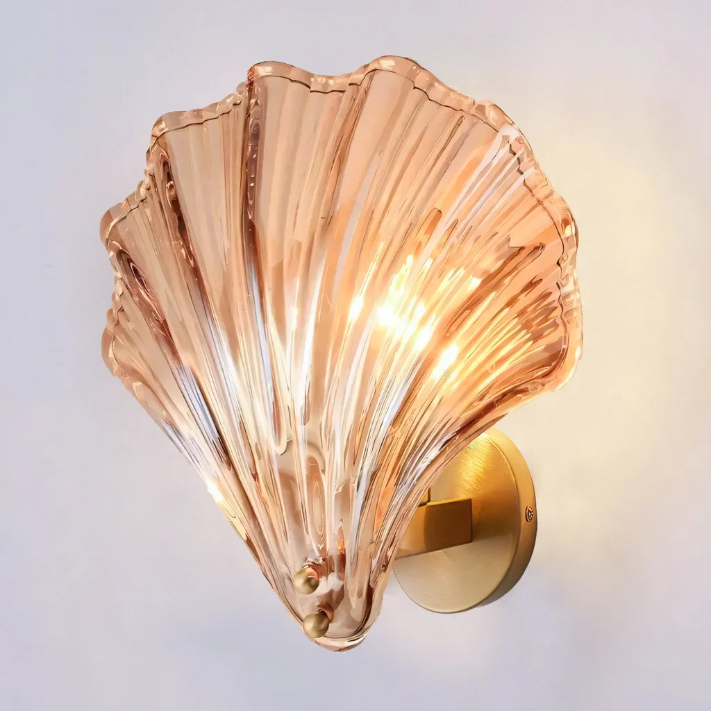 Vägglampa Snäcka – Elegant Och Marin Belysning 