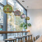 Moderna hängande lampa med fyrverkerieffekt – Visuellt sken och trendig design 