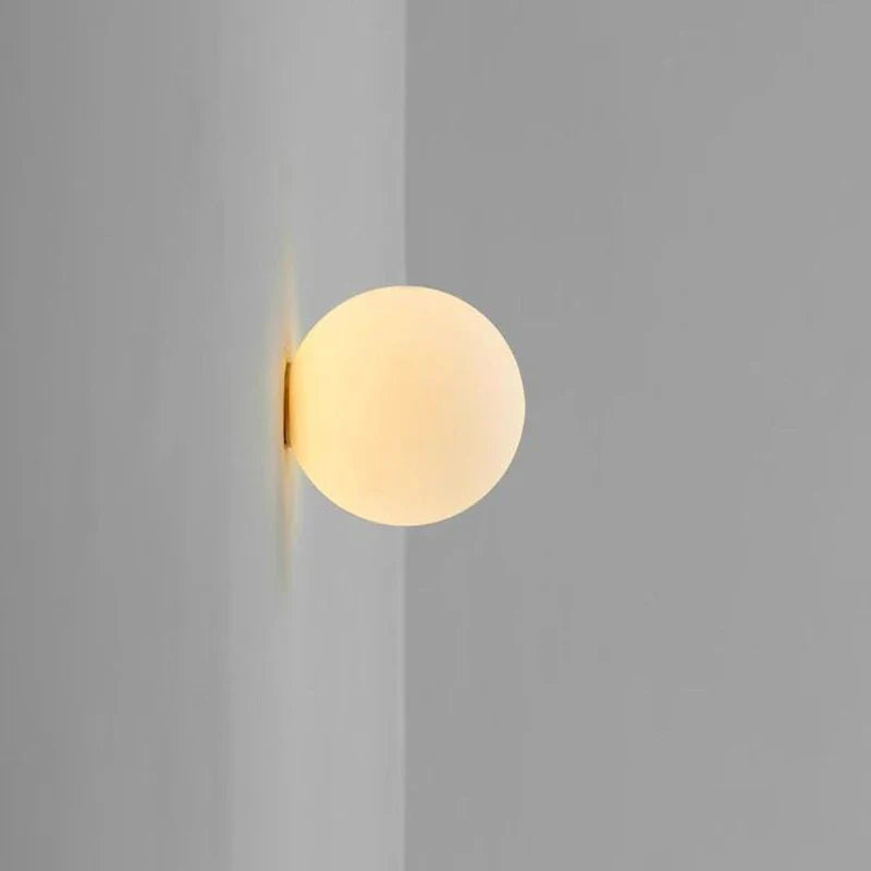 Vägglampa Rund – Ren och Modern Glans 