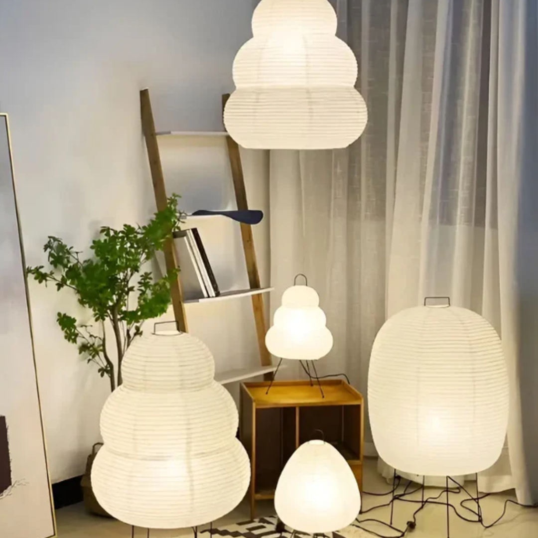 מנורת LED על רגל – תאורה חמה 
