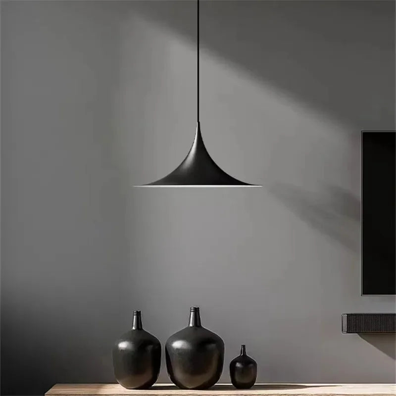Candeeiro suspenso escandinavo - Elegância moderna e um ambiente suave