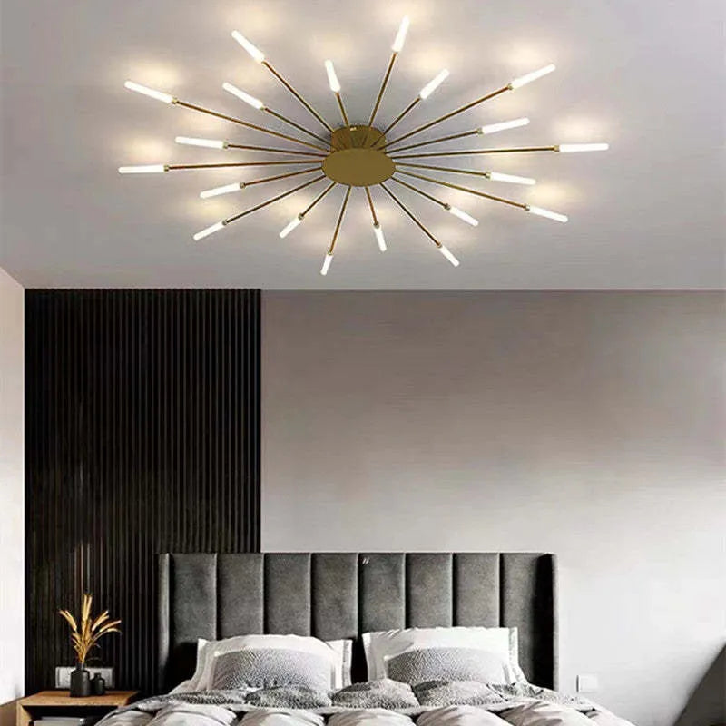 Nowoczesny sufitowy LED – eleganckie oświetlenie i współczesny design 