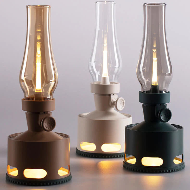 Lanterne LED Style Rétro – Éclairage Décoratif Élégant