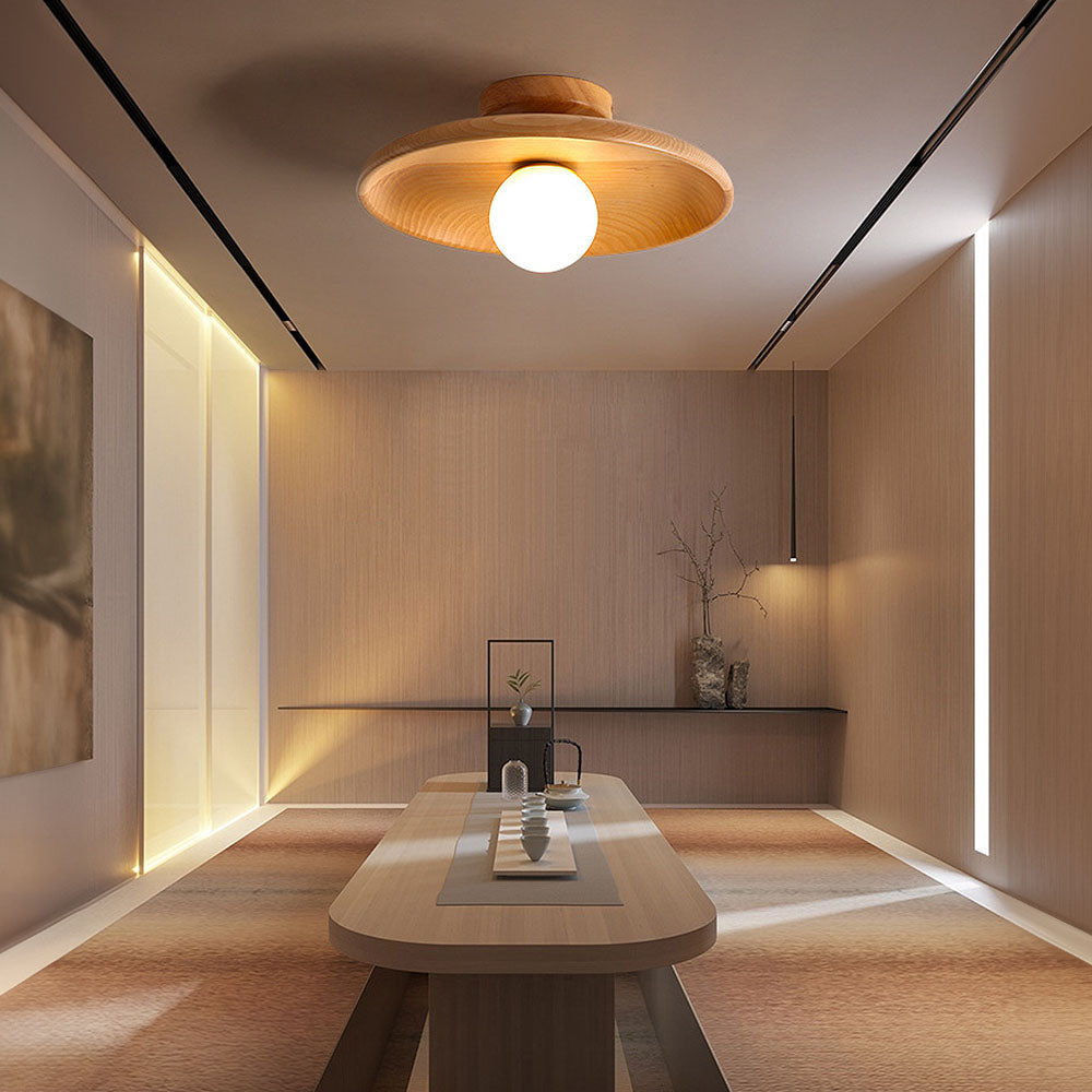 Round Light – Simple Style and Refined Atmosphere 