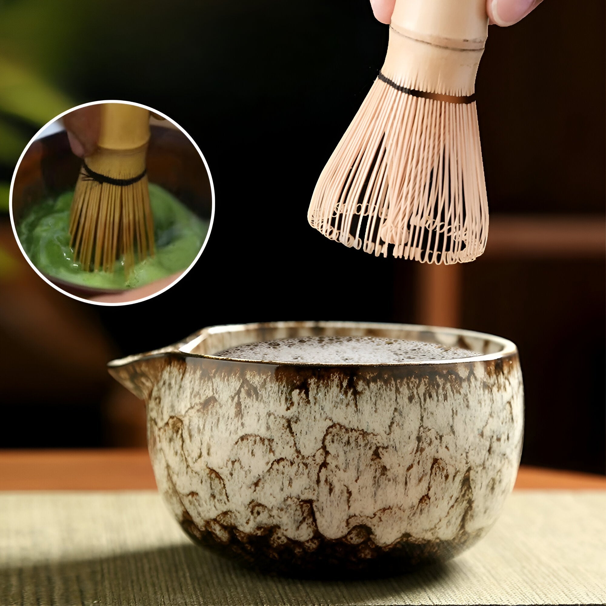 Matcha 6 Piece Preparation Set - Håndværksmæssig elegance og raffineret smag
