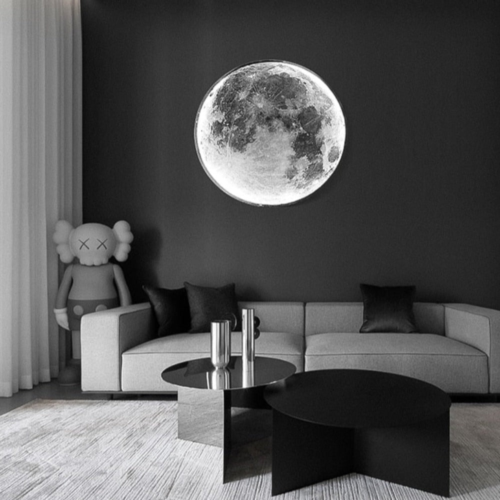 3D LED Wall Lamp – Moon For a Unique Atmosphere 