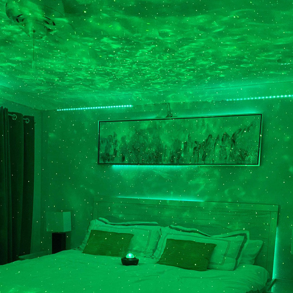 Proyector de luz Galaxy - Decoración luminosa y relajante