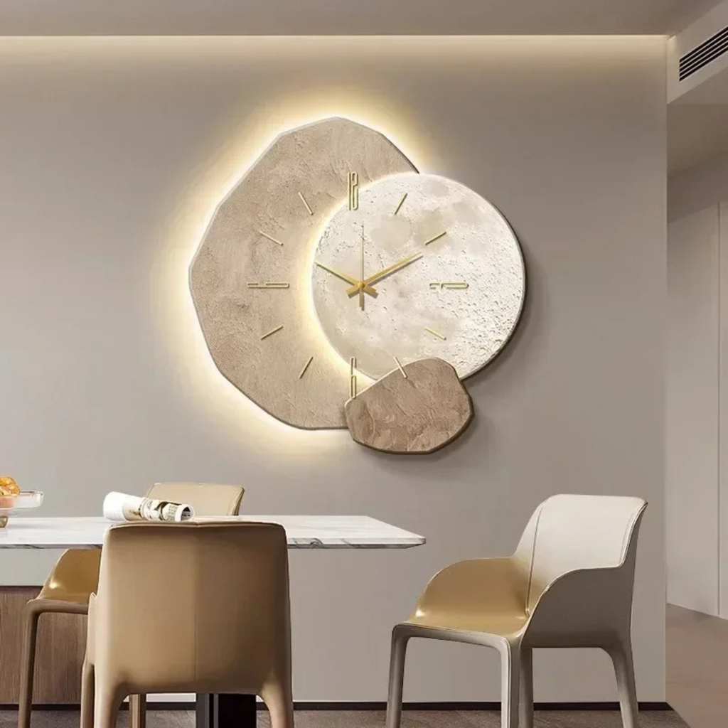 Stort Veggur – Moderne Design Og Ambient LED Lys 