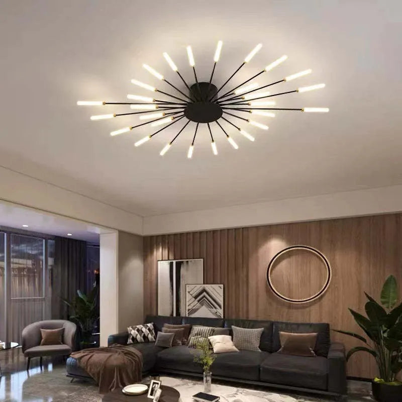Nowoczesny sufitowy LED – eleganckie oświetlenie i współczesny design 
