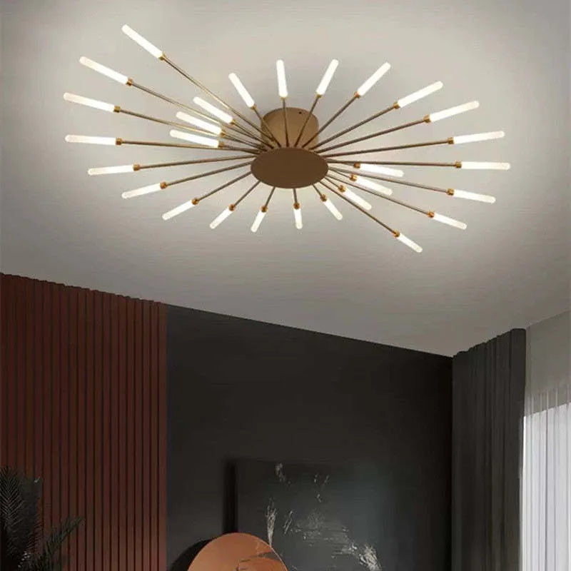 Nowoczesny sufitowy LED – eleganckie oświetlenie i współczesny design 