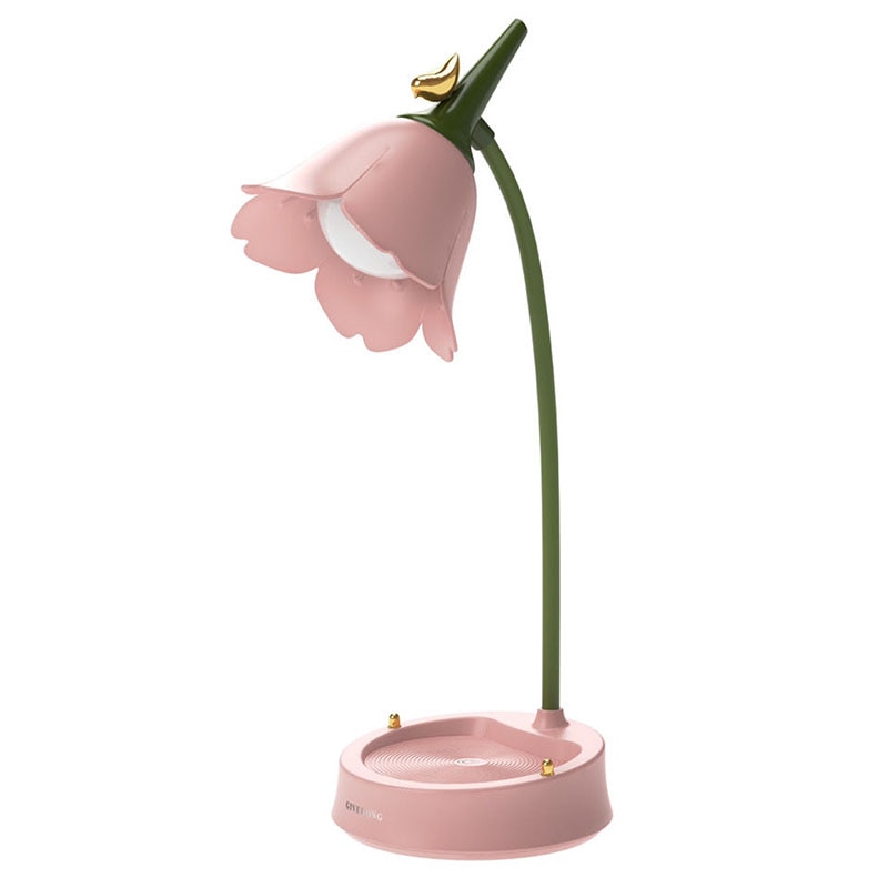 Schreibtischlampe Blume – Eleganz und sanftes Licht 