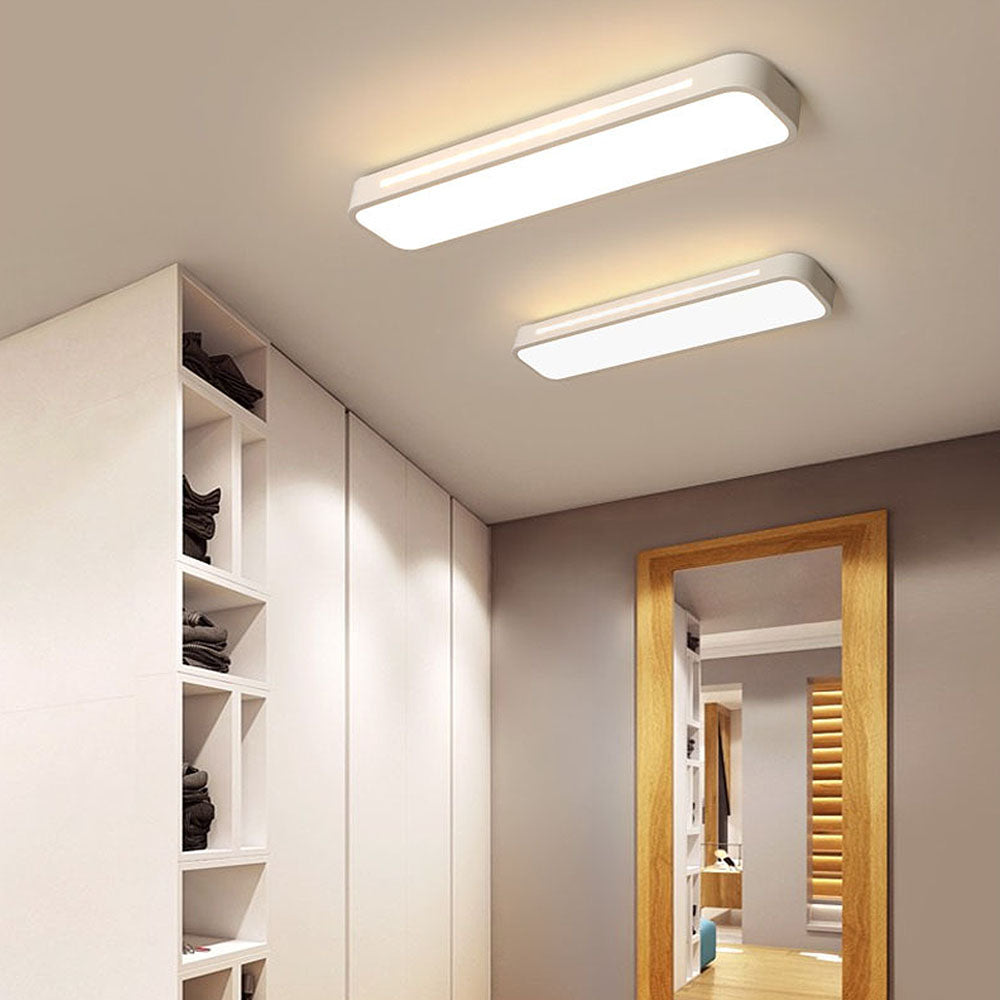 Minimalistyczna lampa sufitowa LED – Nowoczesne i dyskretne oświetlenie 