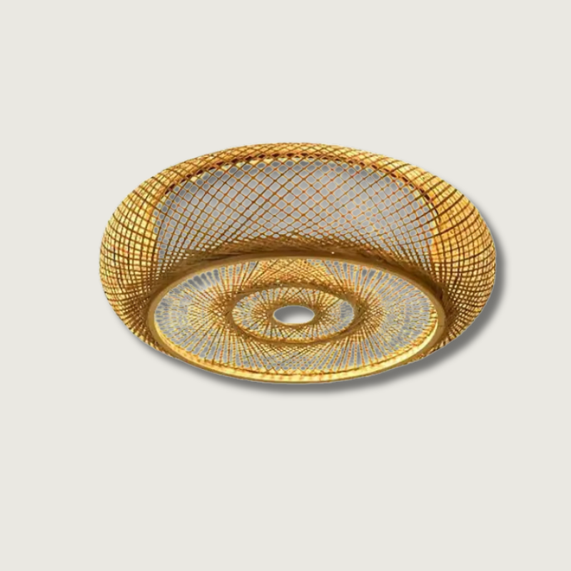 Naturalna bambusowa lampa wisząca - elegancja i autentyczność