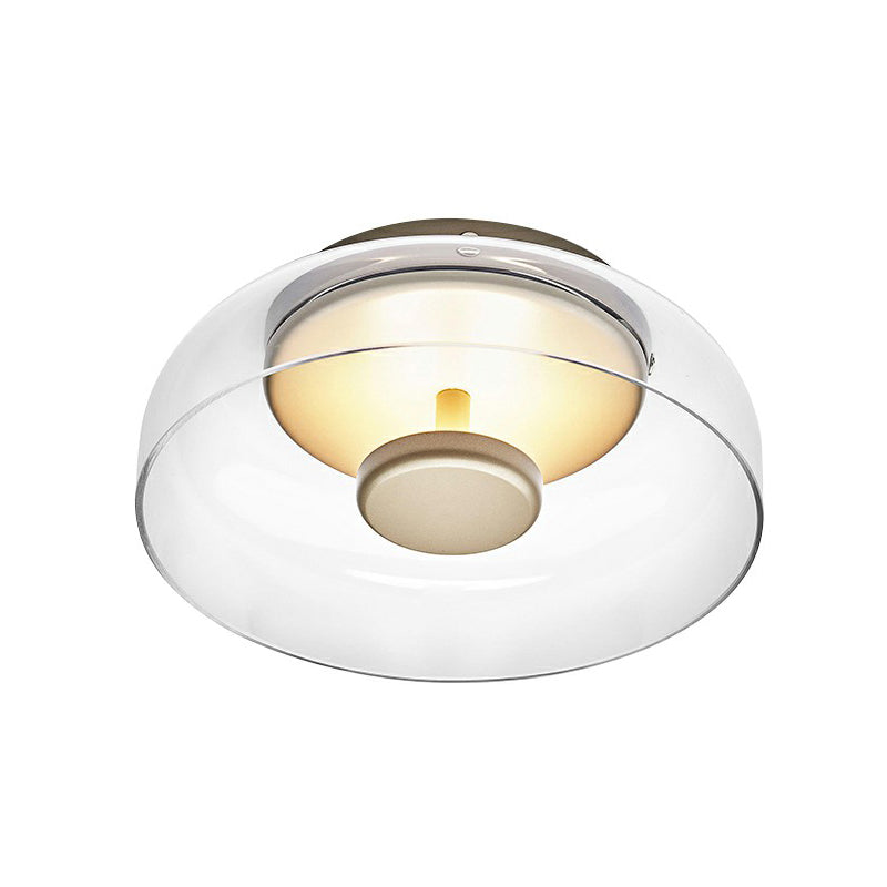 Lampa sufitowa LED ze szkła – eleganckie i nowoczesne oświetlenie 