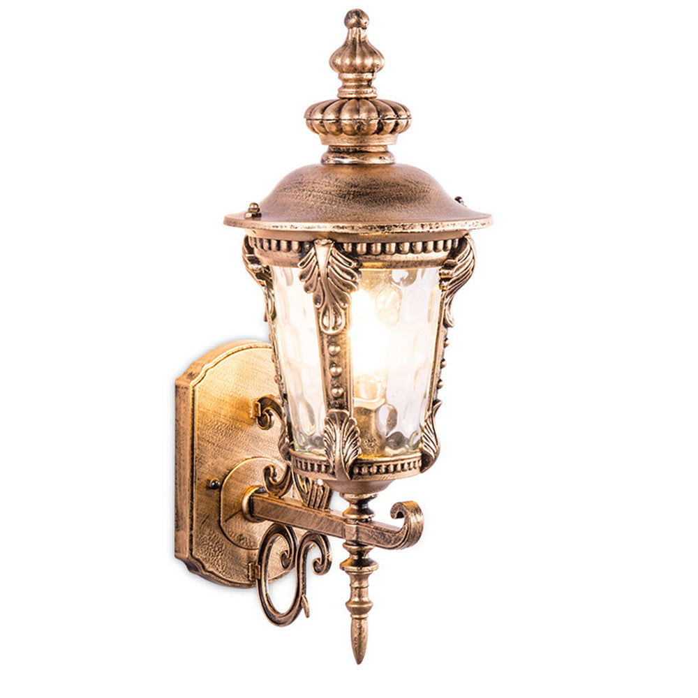 Vintage Wandlamp Van Glas – Retro Stijl En Weerstand Voor Buiten 